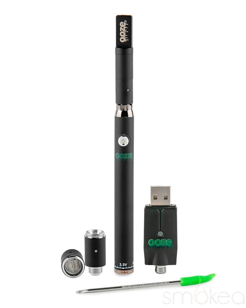 Ooze Slim Twist Pro with Variable Voltage Vaporizer Black