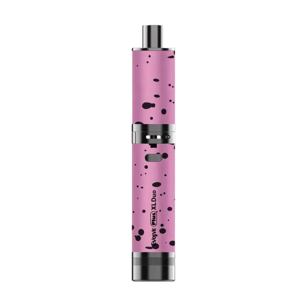 Yocan Pink With Black Spatter Wulf Mods Evolve Plus XL Dup 2-in-1 Vaporizer Kit