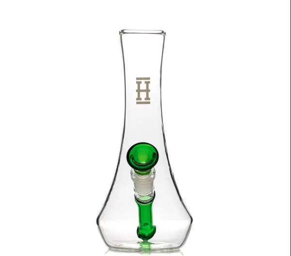 7" Hemper Vase Water Pipe Green