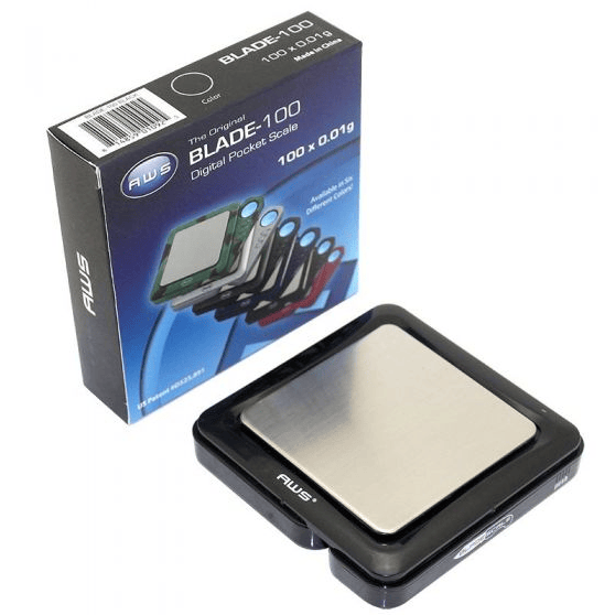 AWS Blade-100 Digital Pocket Scale 100 x 0.01g Black