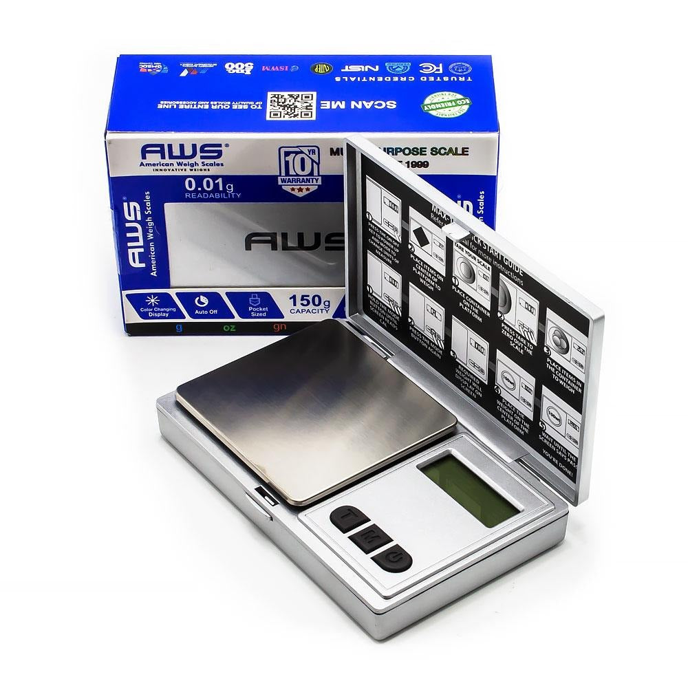 AWS Max 150 X 0.01G Scale silver