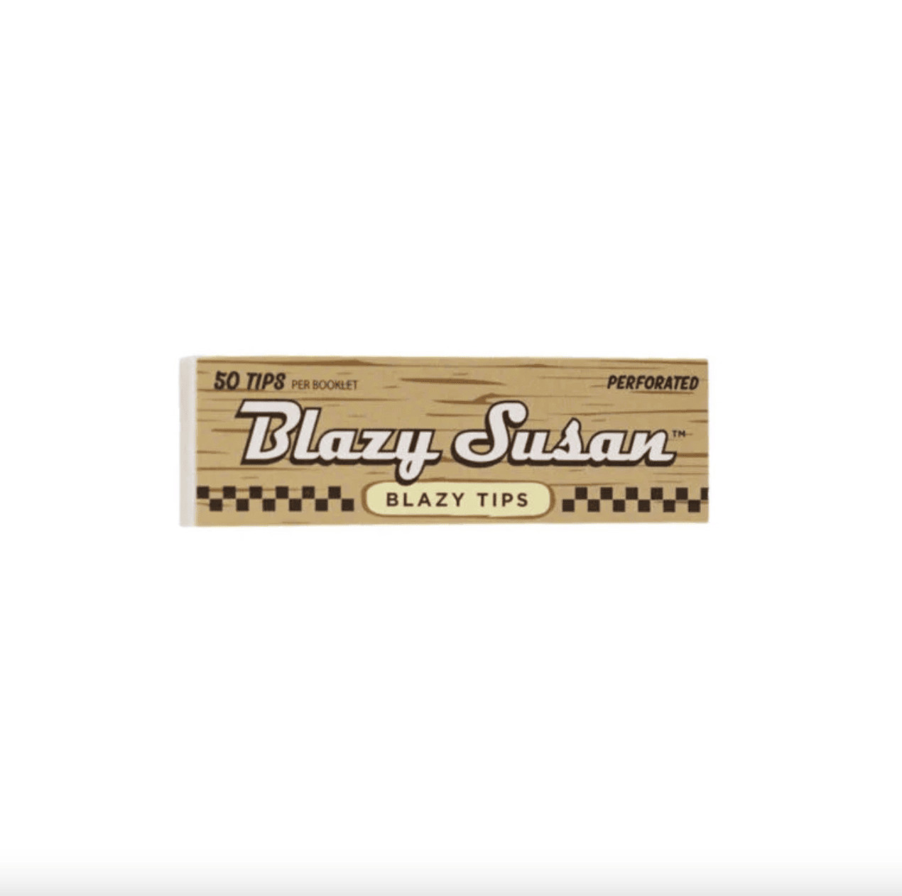 Blazy Susan Filter tips Perforated Bleached 50 count