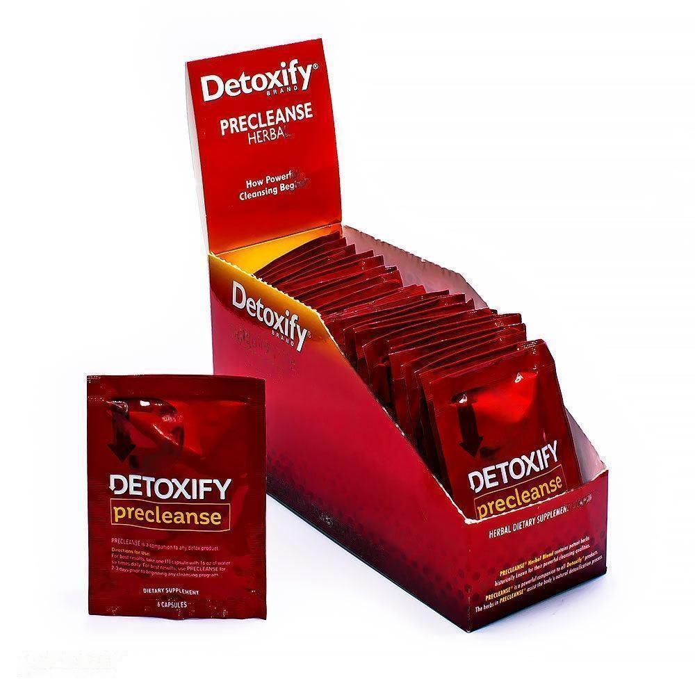 Detoxify Precleanse 6-Capsule Herbal Supplement