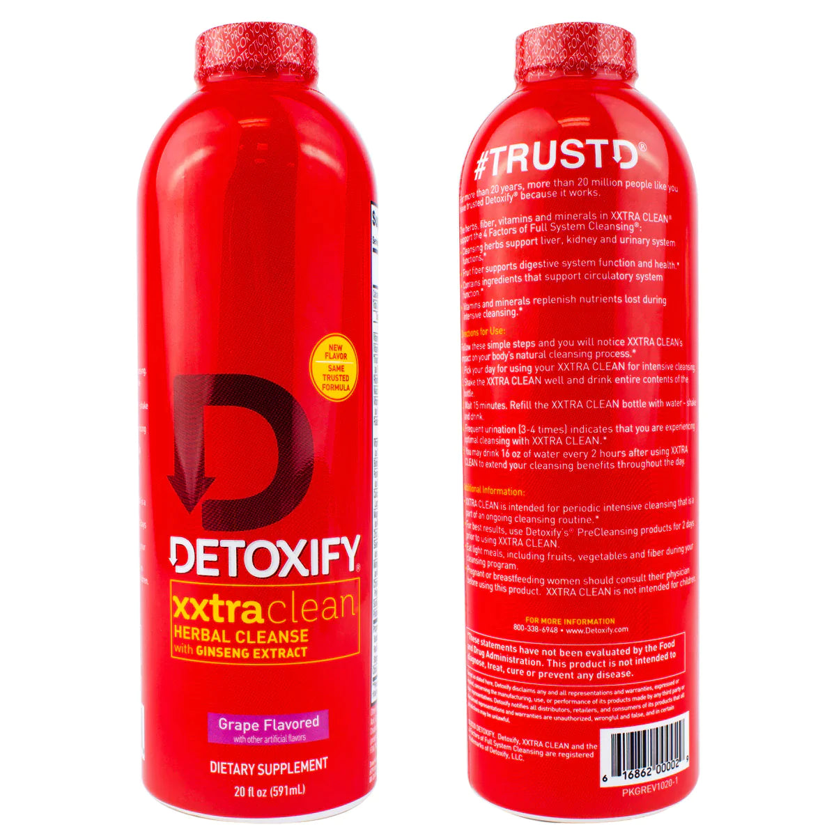 Detoxify Xxtra Clean 20 Oz Liquid Detox Drink