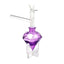 Helios Glass - Purple Diamond Water Pipe