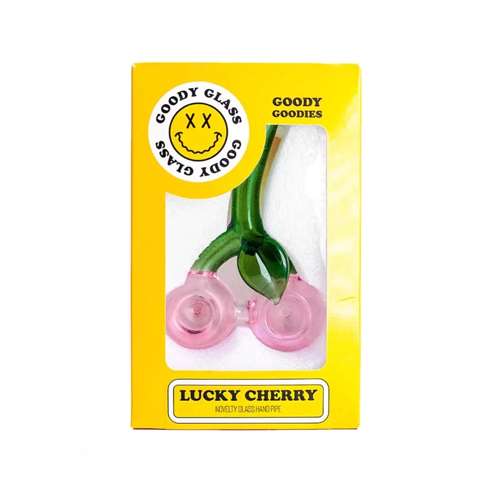 Goody Glass Hand Pipe Lucky Cherry