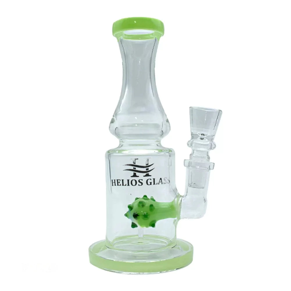 Helios Glass Green Cactus Water Pipe
