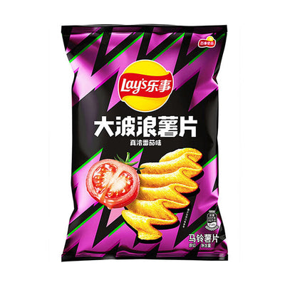 Lay's Exotic  Spicy Wavy Tomato Chips