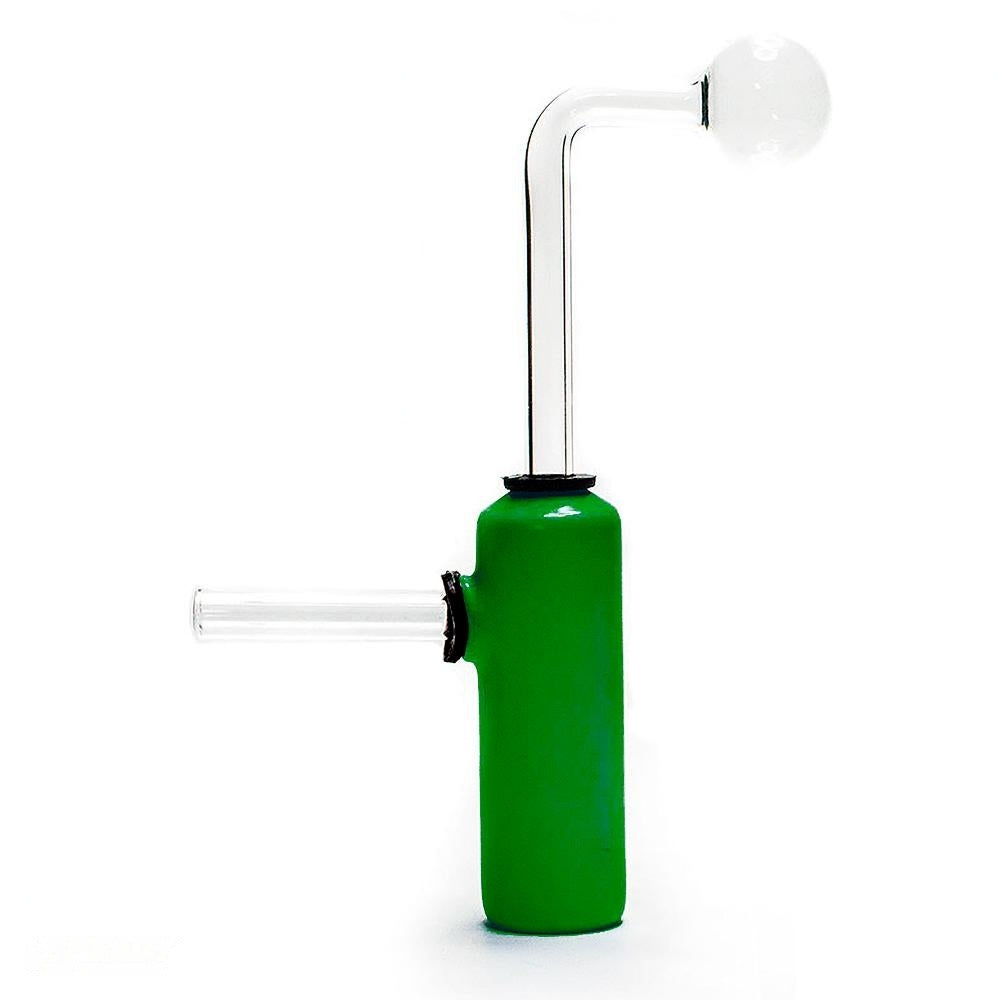 Oil Bubbler Water Pipes - Green