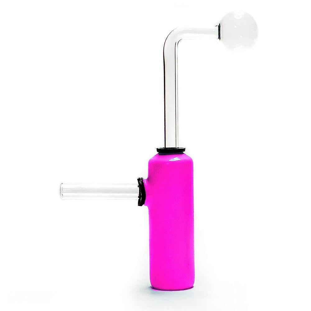 Oil Bubbler Water Pipes - Pink