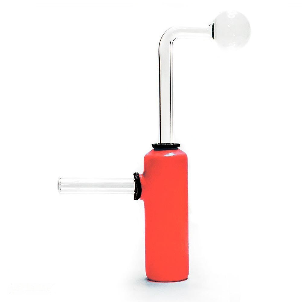 Oil Bubbler Water Pipes - Red