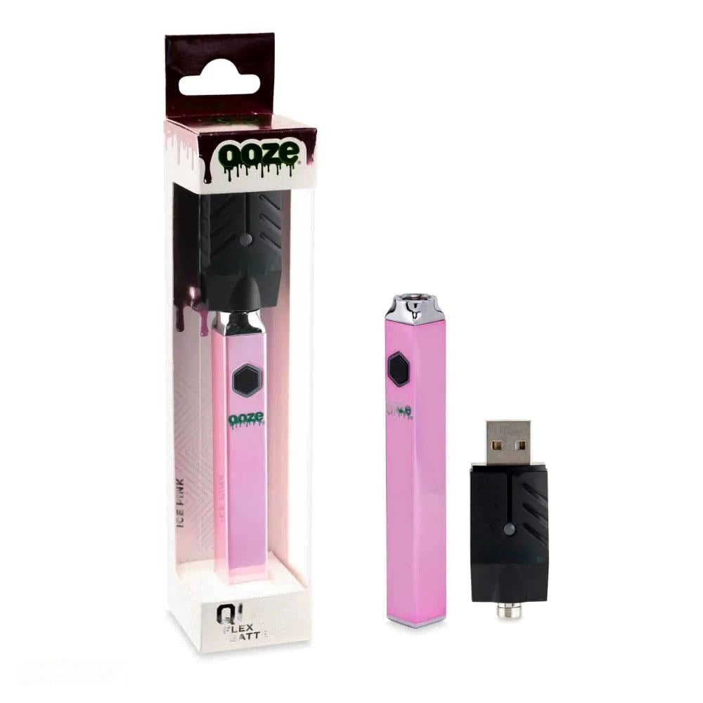 Ooze Quad Flex Battery Ice Pink