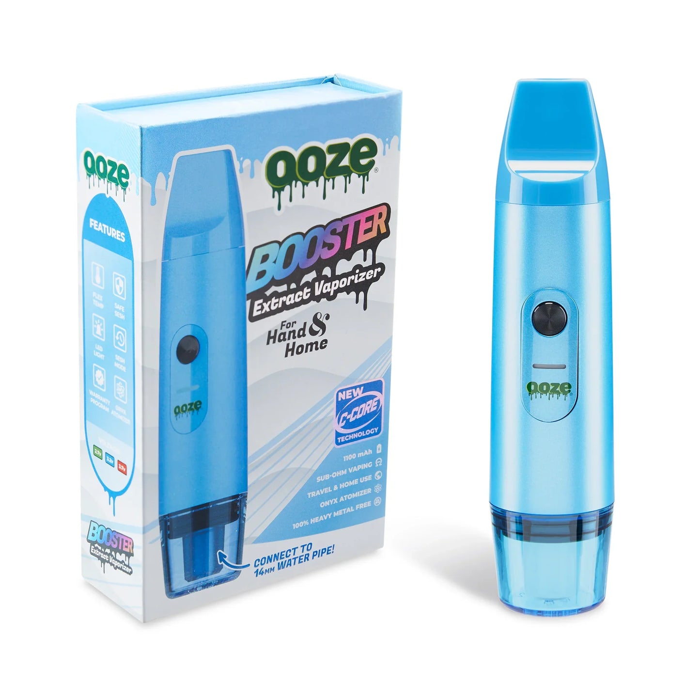 Ooze Booster Extract Vape Pen Artic Blue