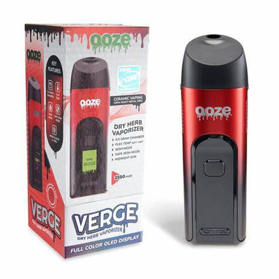 Ooze Verge Portable Dry Herb Vaporizer Midnight Sun