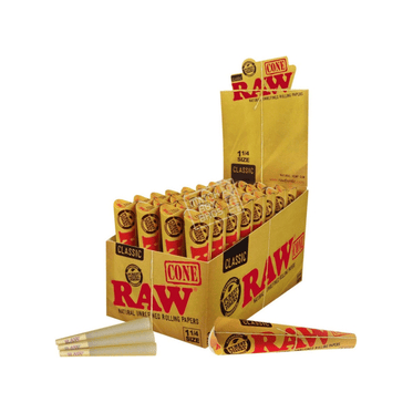 RAW Classic 1 1/4 Cones | 32 Packs