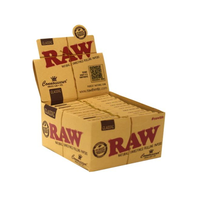 RAW Classic Connoisseur King Size Slim Rolling Paper + Tips