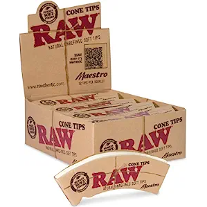 RAW Maestro Cone Tips BOX | 24 Packs