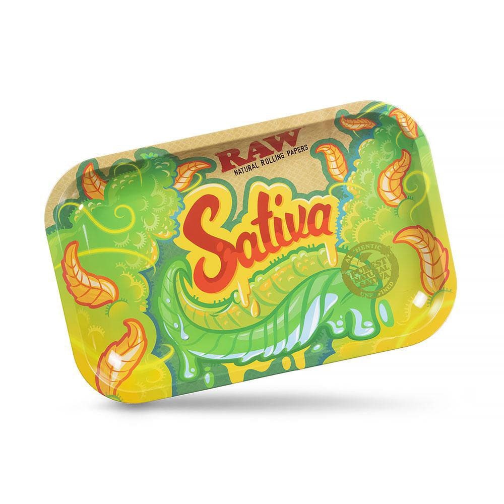 Raw Rolling Tray Sativa (Medium)