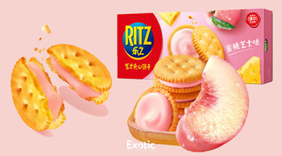 Ritz Yogurt + Cheese Crackers Exotic Snacks 120g