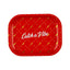 Vibes Catch A Vibe Rolling Tray (Red and Gold) small