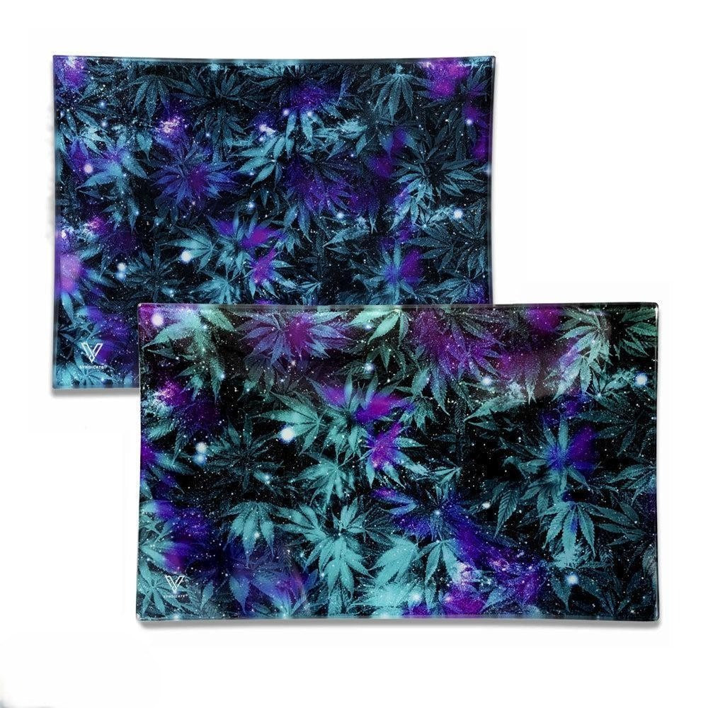 V SYNDICATE COSMIC CHRONIC – GLASS ROLLING TRAY