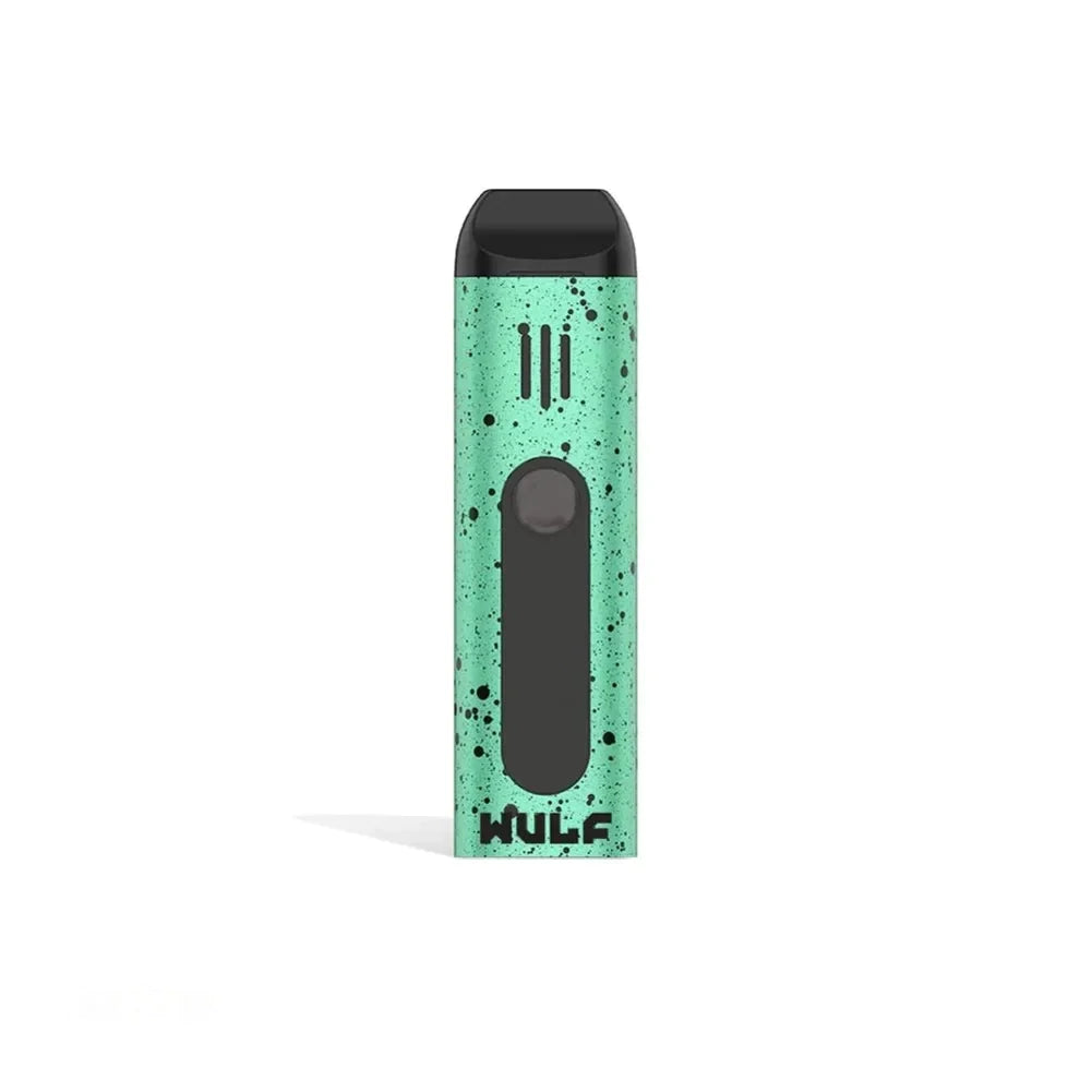 Wulf Flora Portable Dry Herb Vaporizer Teal with Black