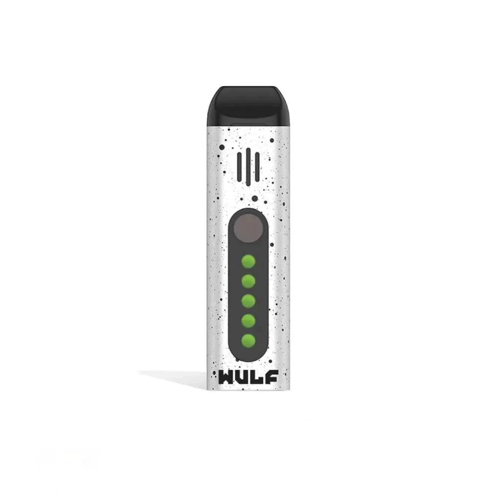Wulf Flora Portable Dry Herb Vaporizer White with Black